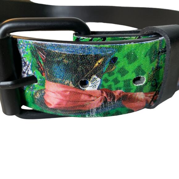 Disney Mad Hatter Leather Belt Men's 40" A Touch of Wonderland - Picture 4 of 8